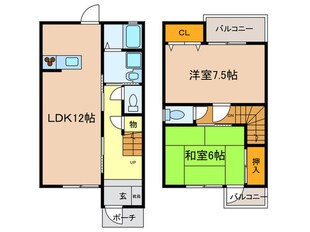 島津ハウスの物件間取画像